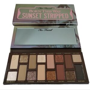 Too Faced Full size Born This Way SUNSET STRIPPED Sultry Nudes Eye Shadow Palett
